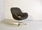 Chocolate Brown Leatherette Lounge Chair from Rohé Noordwolde, 1970s 2