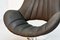 Chocolate Brown Leatherette Lounge Chair from Rohé Noordwolde, 1970s, Image 8