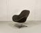 Chocolate Brown Leatherette Lounge Chair from Rohé Noordwolde, 1970s 5