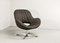 Chocolate Brown Leatherette Lounge Chair from Rohé Noordwolde, 1970s 1