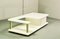 Mid-Century Italian Brass and White Glossy Lacquered Coffee Table, 1970s 4