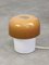 Lámpara de mesa Mushroom era espacial de Luigi Massoni para Guzzini, años 70, Imagen 1