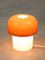 Lámpara de mesa Mushroom era espacial de Luigi Massoni para Guzzini, años 70, Imagen 3