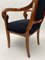 Set de Fauteuils Biedermeier en Merisier avec Boucle Noire, 1820 14
