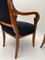 Set of Biedermeier Armchairs in Cherry Wood with Black Boucle, 1820, Image 17