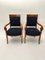 Set of Biedermeier Armchairs in Cherry Wood with Black Boucle, 1820, Image 2