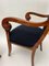 Set de Fauteuils Biedermeier en Merisier avec Boucle Noire, 1820 11