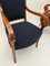 Set of Biedermeier Armchairs in Cherry Wood with Black Boucle, 1820, Image 13