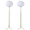 Mid-Century Modern Model G2326 Floor Lamps attributed to Josef Frank for Svenskt Tenn, Sweden, 1950s, Set of 2 1