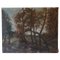 C. Fondanéche, Paisaje de otoño, años 60, óleo sobre lienzo, Imagen 1
