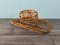 Vintage Bamboo Hat Decorative Object, 1970s 2