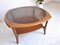 Mesa de centro danesa Mid-Century moderna de teca, años 60, Imagen 1
