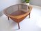 Mesa de centro danesa Mid-Century moderna de teca, años 60, Imagen 9