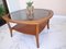 Mesa de centro danesa Mid-Century moderna de teca, años 60, Imagen 12