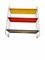 Vintage Wall Shelving in Metal, 1950s 2