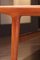 Mesa de comedor de teca de Johannes Andersen para Møller Møbelfabrik, años 60, Imagen 18