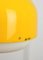 Lámpara de pie Medusa era espacial en amarillo de Luigi Massoni para Guzzini, años 70, Imagen 19
