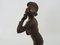 Art Nouveau Spelter Sculpture of Woman Smelling a Flower, 1920s 3