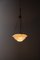 Opaline Cut Glass Plafonnier Light, 1930s, Image 5