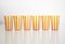 F.Lli Moretti Murano Glass Tequila Drinking Glasses by Mariana Iskra, Set of 7 2
