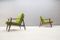 Mid-Century Scandinavian Green Armchairs, 1950s, Set of 2 17