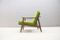 Mid-Century Scandinavian Green Armchairs, 1950s, Set of 2 5