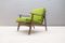Mid-Century Scandinavian Green Armchairs, 1950s, Set of 2 1