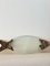 Vintage Fish Serving Dish in Glass and Silver Metal, 1960s 1