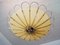 Starburst Flush Mount Kronleuchter im Stil von Arredoluce, Italien, 1950er 4