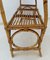 Vintage Bamboo and Wicker Entrance Console attributed to Franco Albini, 1970s 4