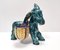 Hand-Painted Earthenware Figural Donkey Table Salt Cellar and Pepper Mill, Italy, 1983, Image 1