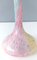 Vase Vintage en Verre de Murano Polychrome Rose Pastel 7