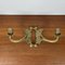 Art Deco Brass Double Arm Wall Candleholder, 1920s, Image 2