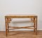 Console in Bamboo, Glass and Brass, Italy, 1960s 2
