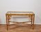 Console in Bamboo, Glass and Brass, Italy, 1960s 1