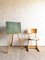 Tableau Scolaire Pliable Vintage avec Support en Bois, 1960s 10
