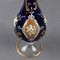 Set en Verre de Murano I Tre Fuochi Bleu et Or 24 Carats, 1970s, Set de 7 13