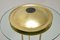 Vintage Brass and Glass Floor Lamp attributed to Robert Sonneman, 1970s 4