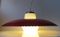 Lampada da soffitto a forma di cuore di Bent Karlby per Lyfa, Danimarca, anni '50, Immagine 2