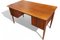 Vintage Desk in Teak with Bookshelf by Kai Kristiansen, 1960s 15