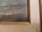 Paisaje marino, pintura al óleo, años 20, enmarcado, Imagen 4