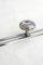 Mid-Century Modernist Wall-Mounted 3-Hook Coat Rack in Chrome Metal, 1950s, Image 4