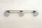 Mid-Century Modernist Wall-Mounted 3-Hook Coat Rack in Chrome Metal, 1950s, Image 8