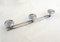Mid-Century Modernist Wall-Mounted 3-Hook Coat Rack in Chrome Metal, 1950s, Image 2