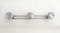 Mid-Century Modernist Wall-Mounted 3-Hook Coat Rack in Chrome Metal, 1950s, Image 3