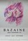 Vintage Poster in Offset Lithograph by Jean Bazaine for Arte, Paris, France, 1985, Image 1
