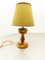 Onyx Table Lamp with Fabric Lampshade, Image 17