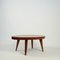 Mesa de centro francesa modernista y taburetes de Charlotte Perriand, años 50. Juego de 7, Imagen 4