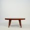Mesa de centro francesa modernista y taburetes de Charlotte Perriand, años 50. Juego de 7, Imagen 5