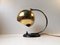 Danish Hybrid Table or Wall Lamp with Brass Globe from Lyfa, 1950s 7